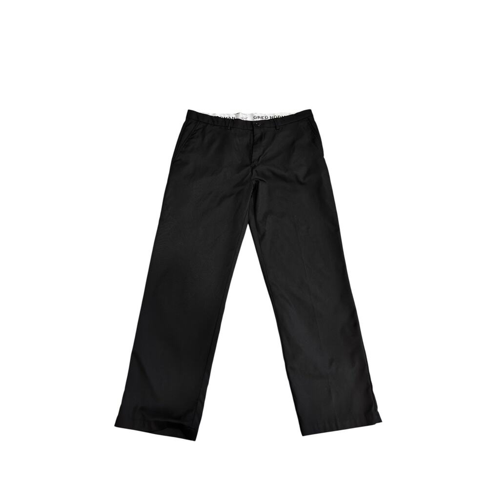 Greg Norman Attack Life Golf Pants Men’s 33x 30 Black Performance Stretch